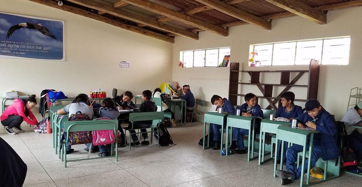 Ecuador classroom